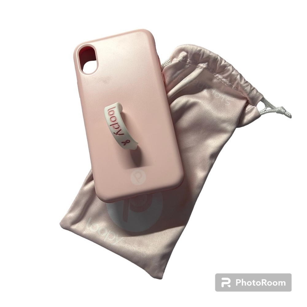 Loopy Case Pale Pink iPhone X